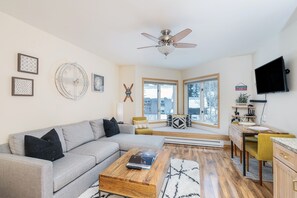 Apartamento, 1 habitación | Zona de estar