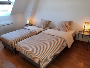 2 chambres, lit parapluie, Wi-Fi