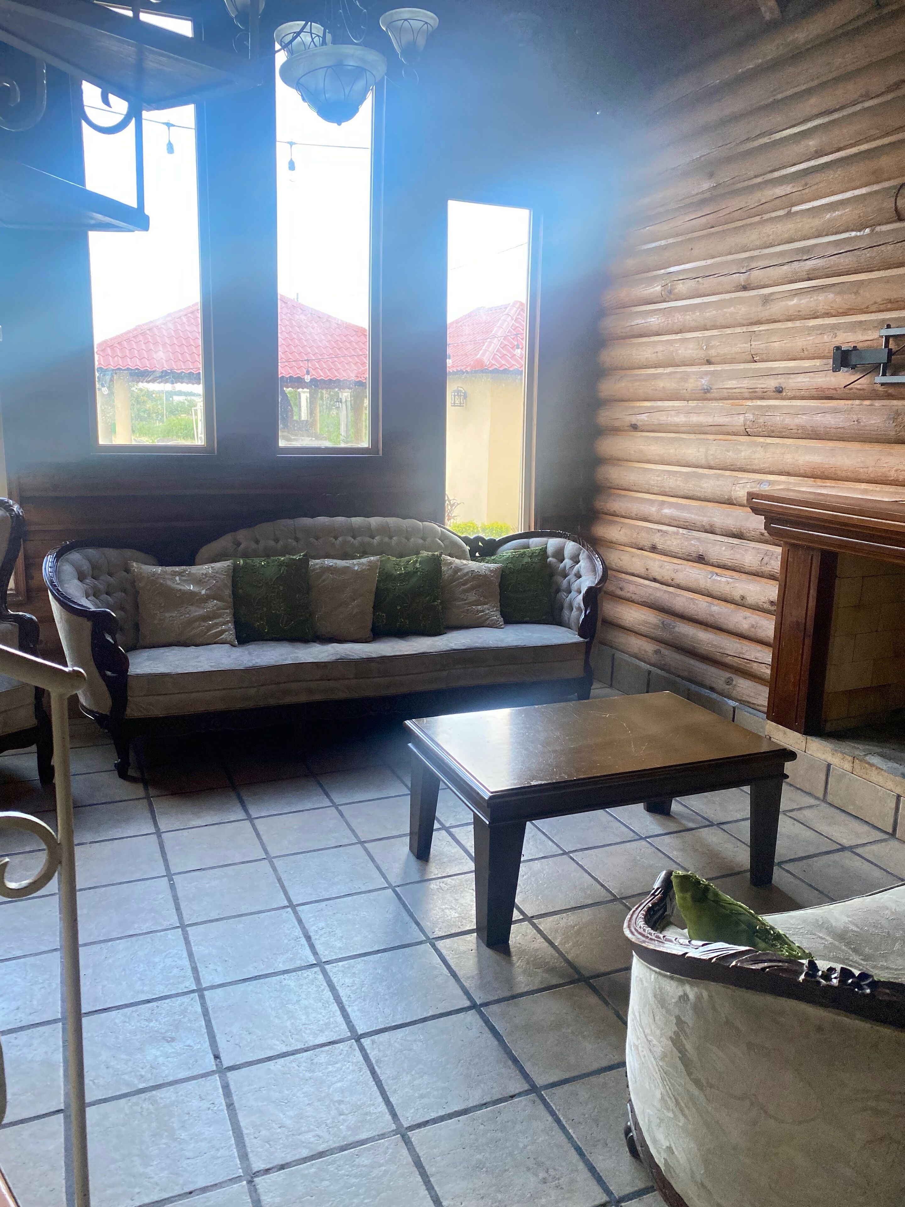 Smart TV, chimenea, Netflix, servicios de streaming