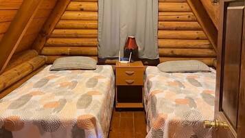 Standard-mökki | 2 makuuhuonetta, ilmainen Wi-Fi, vuodevaatteet