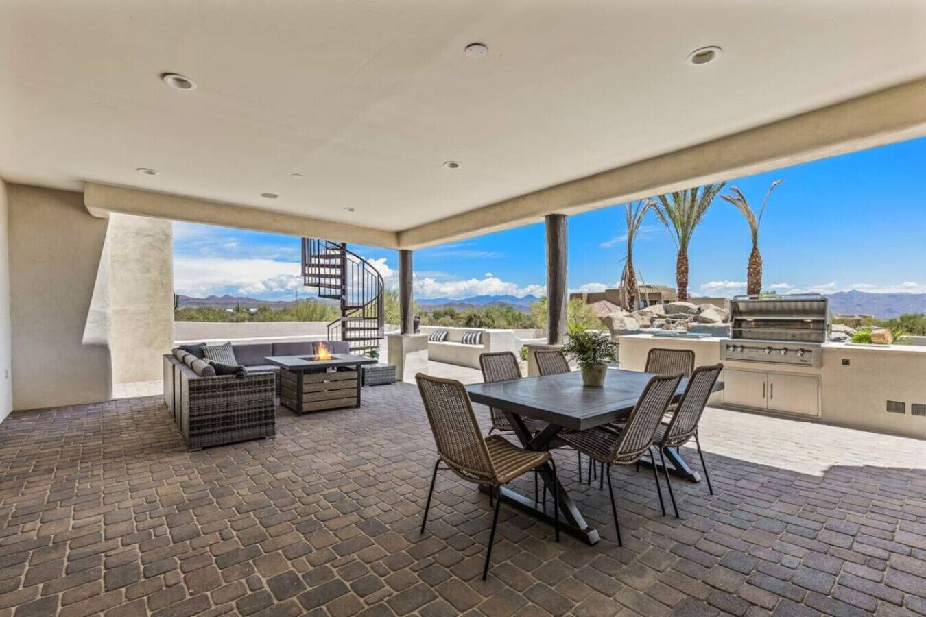 Udendørs spisemuligheder