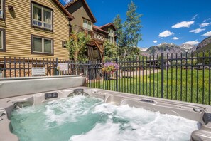 Condo, 2 Bedrooms | Outdoor spa tub - Sunny Condo, Box Canyon Views, Pool + Hot Tub 2 Bedroom Condo by RedAwning (Telluride)