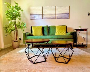 Smart TV, books - Stylish near Stadiums, 6 Flags, Parking, Wifi. (Arlington)