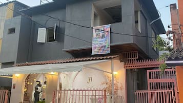 Fassade der Unterkunft