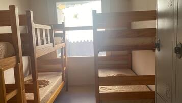 Basic Shared Dormitory, Multiple Bedrooms, Terrace, Partial Ocean View | Free WiFi