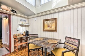 Dining - Unique Joplin Gem: Converted Train Car Studio (Joplin)