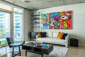 Smart TV, ping pong, smart speakers