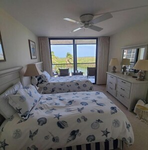 2 chambres, fer et planche à repasser, accès au Wi-Fi (inclus)