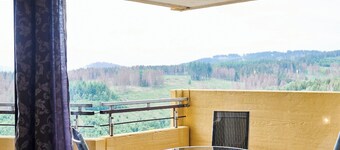 NEW apartment with panoramic view Hohegeiß pool and sauna
