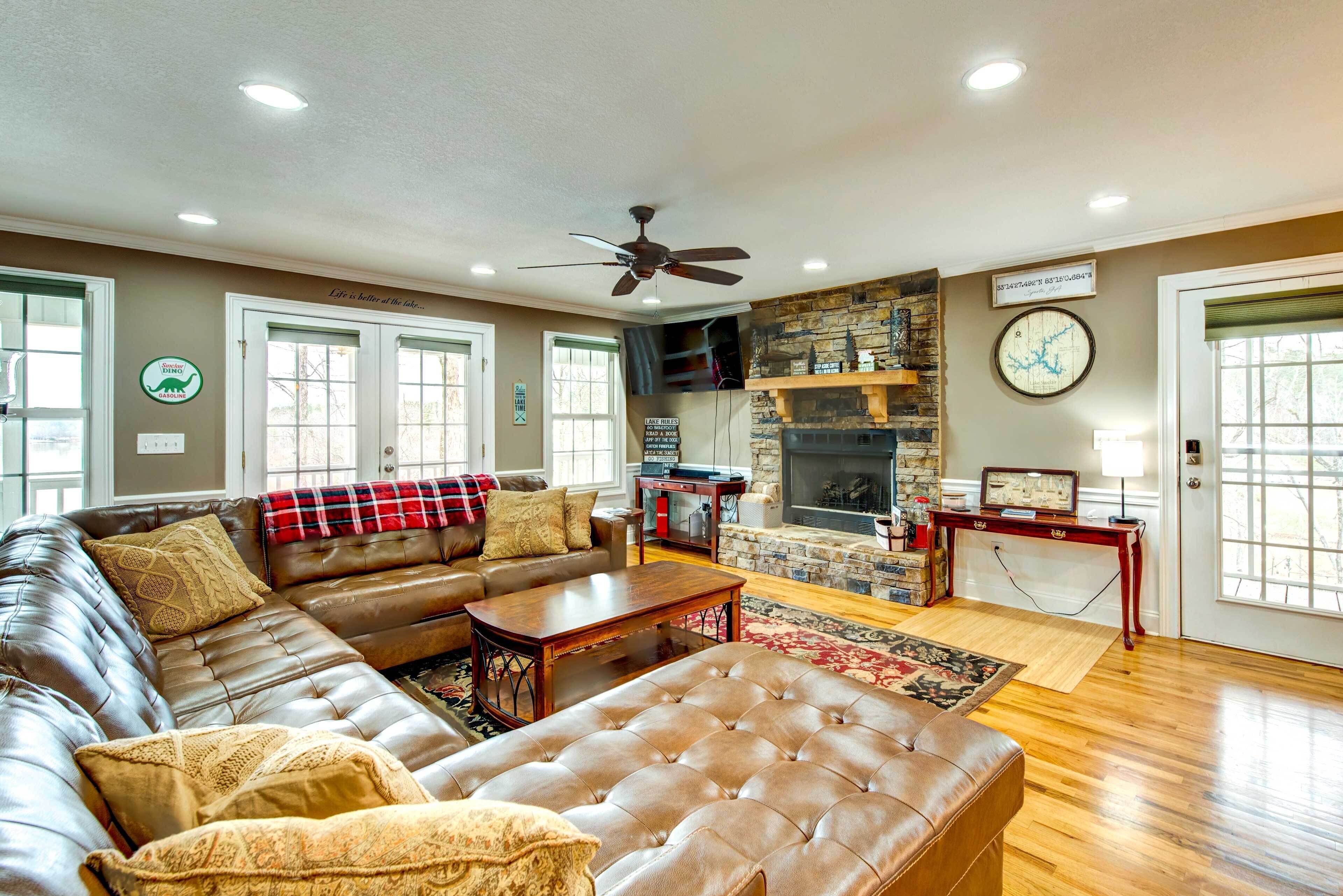 Georgia Home on Lake Sinclair w/ Private Dock