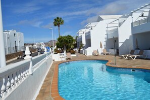 Outdoor pool - Cozy apartment, two steps from everything! (Tías)