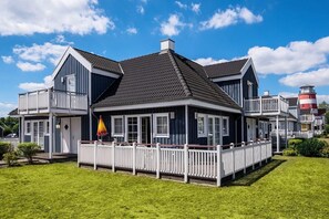 Exterior - FH „Kajüte“81m², 4 Pers. im Marinapark Scharmützelsee, Sauna, Whirlpool, Kamin (Wendisch Rietz Siedlung)