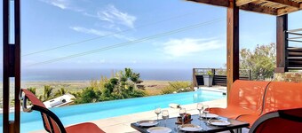 Balcons du Sud, Villa Perle de l’Océan - Infinity pool with a sea view - Les Avirons