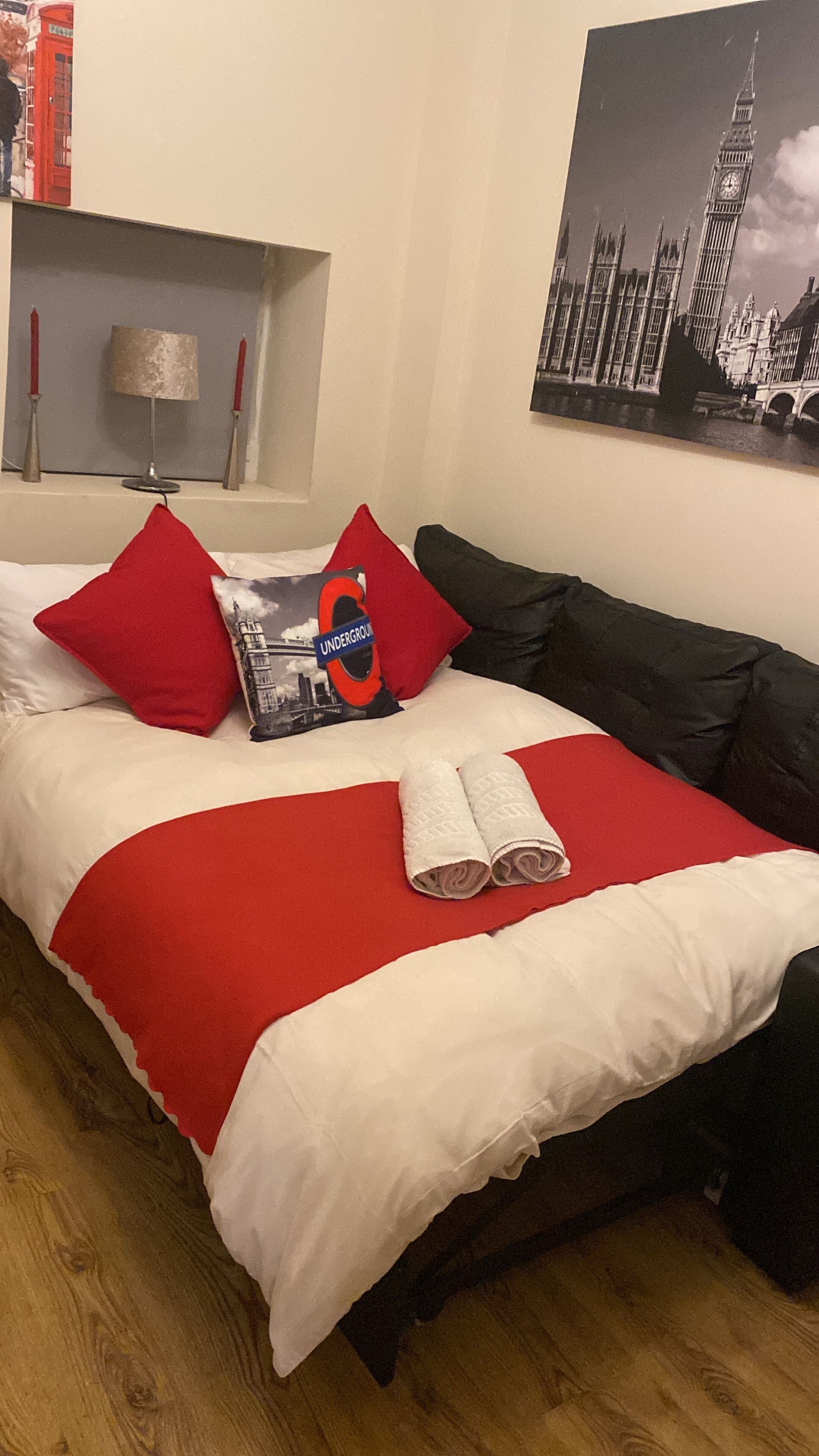 1 Schlafzimmer, Bügeleisen/Bügelbrett, kostenloses WLAN, Bettwäsche