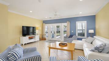 Stadtwohnung, 3 Schlafzimmer | Wohnbereich