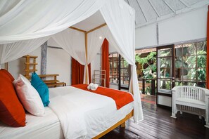 Basic Villa, Multiple Beds | 4 bedrooms, in-room safe, bed sheets