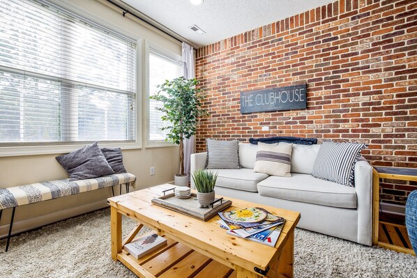 Living room - The Clubhouse (Southern Pines)