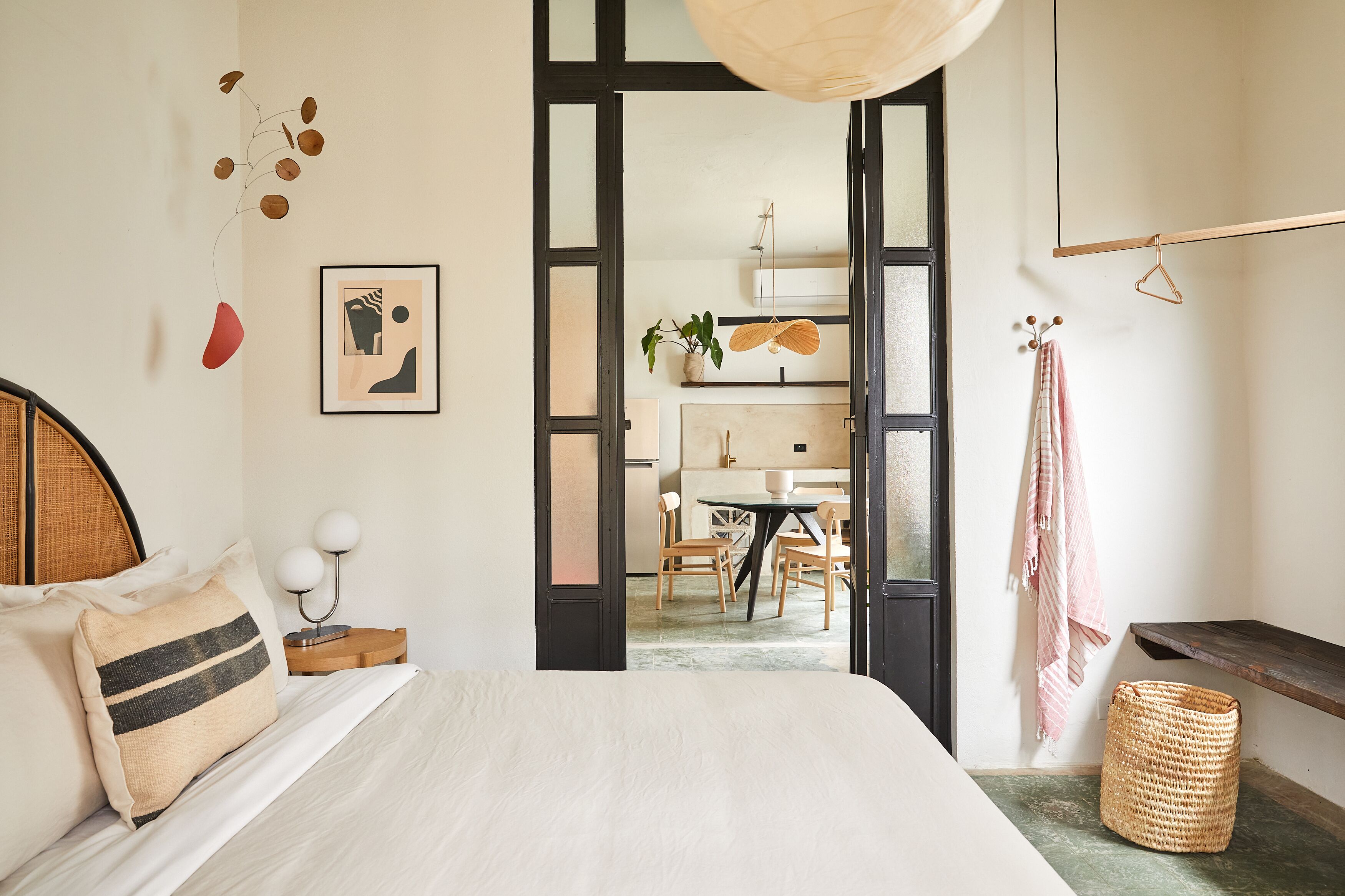 2 habitaciones y ropa de cama hipoalergénica 