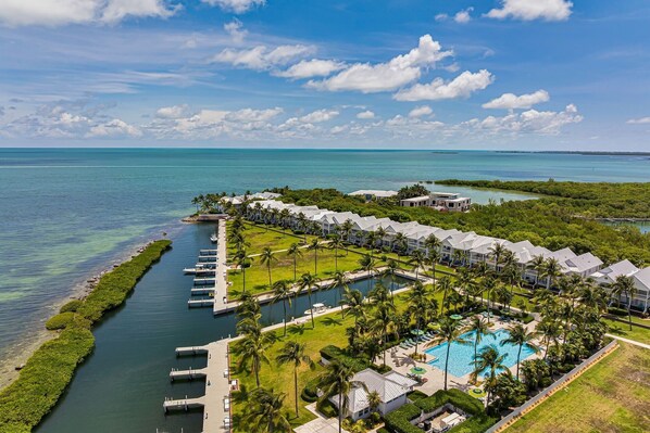 Townhome, 3 Bedrooms | Exterior - Waterfront Luxury Villa With Sunset Views And Boat Slip 3 Bedroom Townhouse by RedAwning (Marathon)