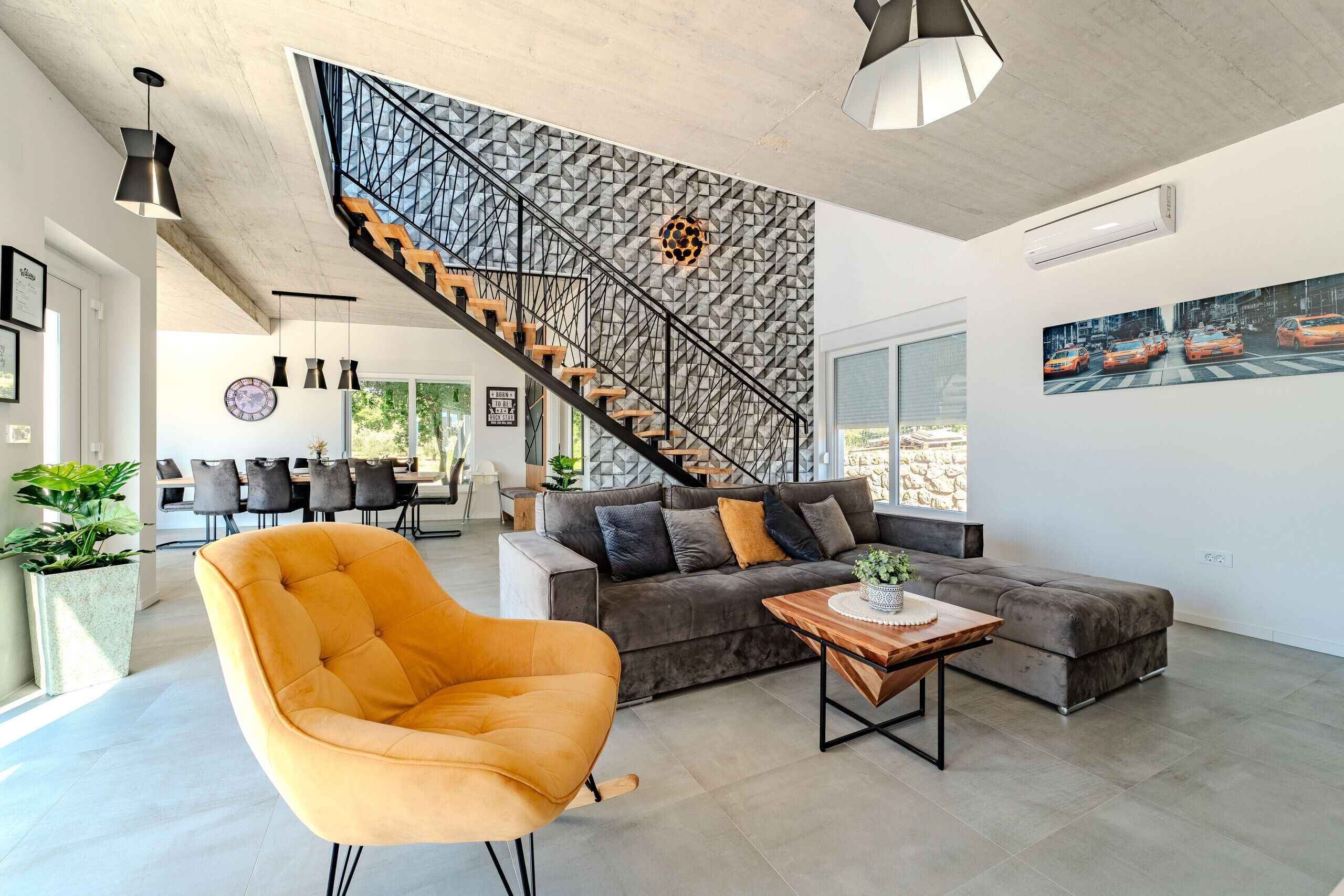 Villa, 4 Bedrooms, Private Pool, Mountain View | Living room
