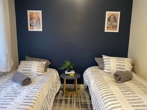 2 Schlafzimmer, Schreibtisch, WLAN, Bettwäsche