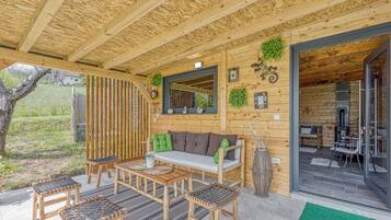 Rumah Keluarga, beberapa kamar, tepi gunung (Rural House With Wellness) | Teras/patio