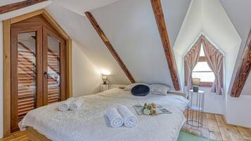 Family House, Multiple Bedrooms, Mountainside (Rural House With Wellness) | 2 bedrooms, laptop workspace, iron/ironing board, WiFi