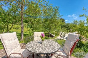 Family House, Multiple Bedrooms, Mountainside (Rural House With Wellness) | Outdoor dining - Rural House With Wellness (Sveti Ivan Zelina)