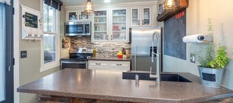 Snowy Peak Views From Living Room, 2 Parking Spaces, Walk To Ski 1 Bedroom Condo by RedAwning