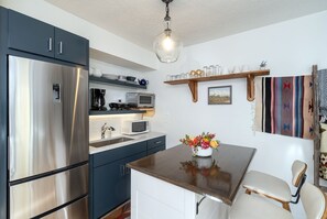 Condo, 1 Bedroom | Private kitchen | Fridge, coffee/tea maker, toaster