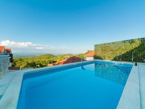 Villa (Three Bedroom Villa with Swimming Poo) | Outdoor pool | Outdoor pool, pool umbrellas, sun loungers - Village House IVA (Vrgorac)
