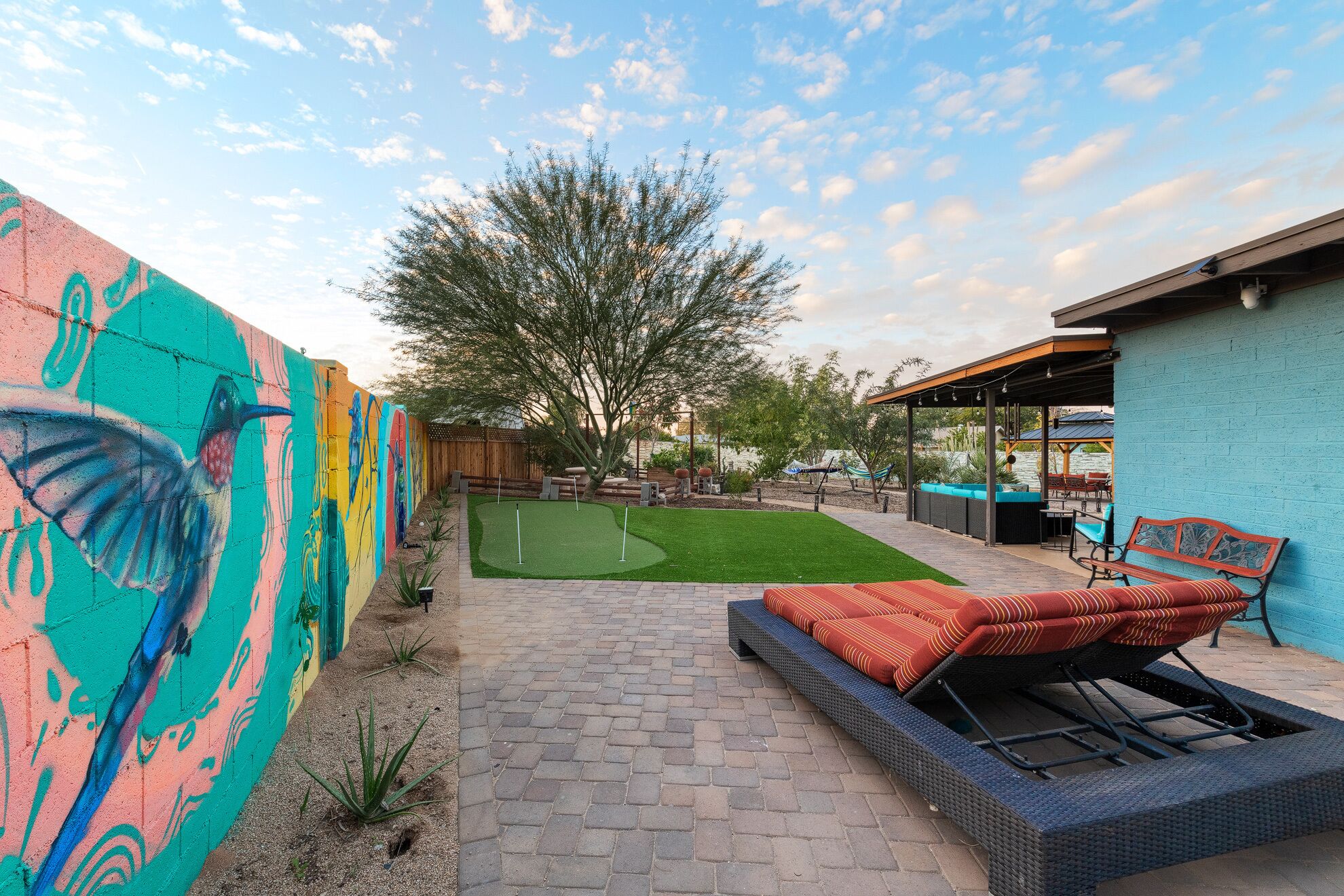 Overnattingsstedets uteområder