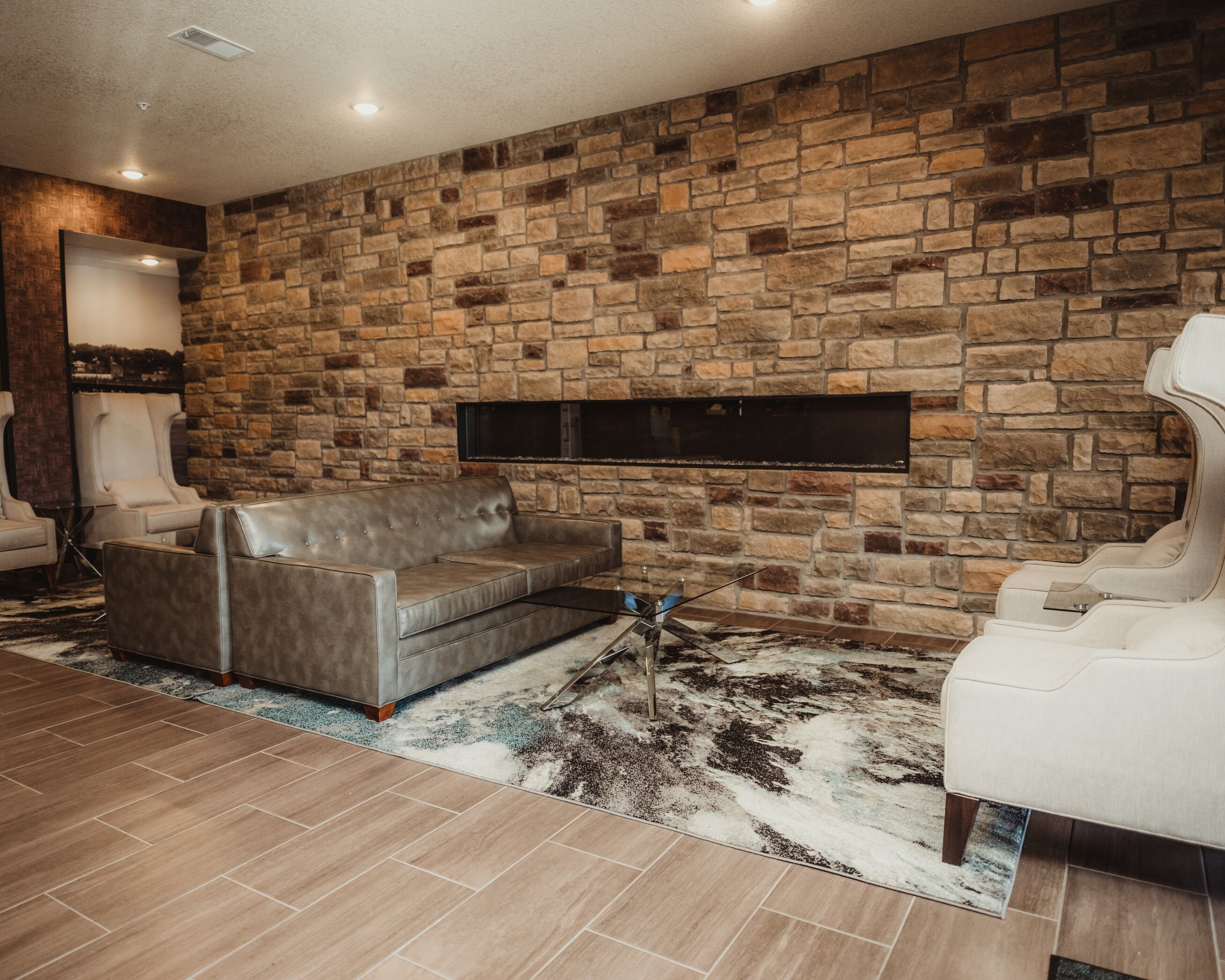 Sala de estar en el lobby