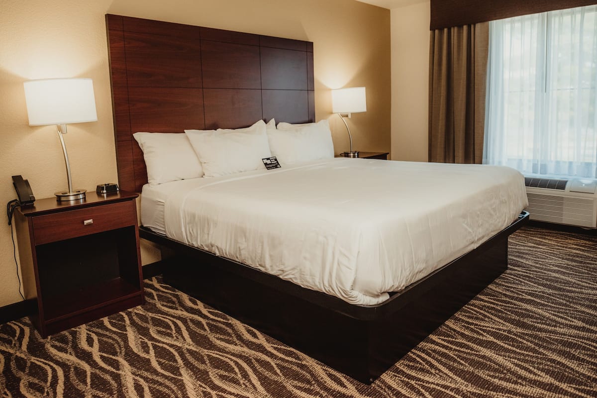 Pillow-top beds, desk, laptop workspace, iron/ironing board