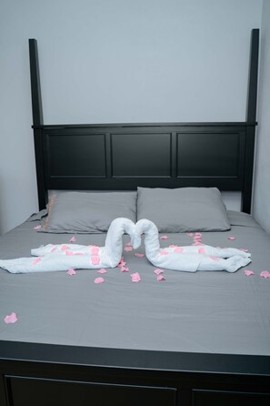 2 chambres, fer et planche à repasser, Wi-Fi gratuit, draps fournis
