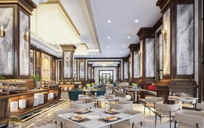 Petit déjeuner buffet