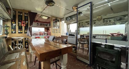 2 x Double Bed Glamping Wagon at Dalby Forest