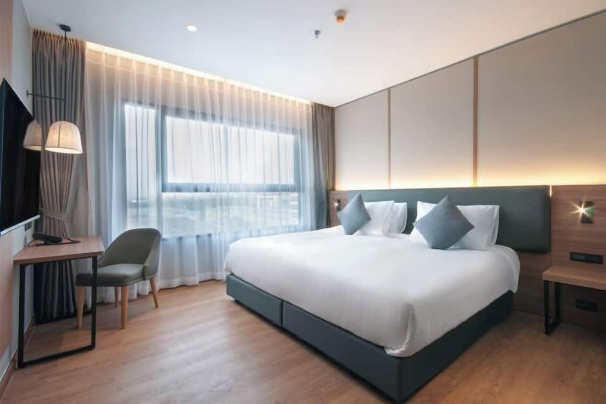 In-room safe, desk, laptop workspace, individually furnished