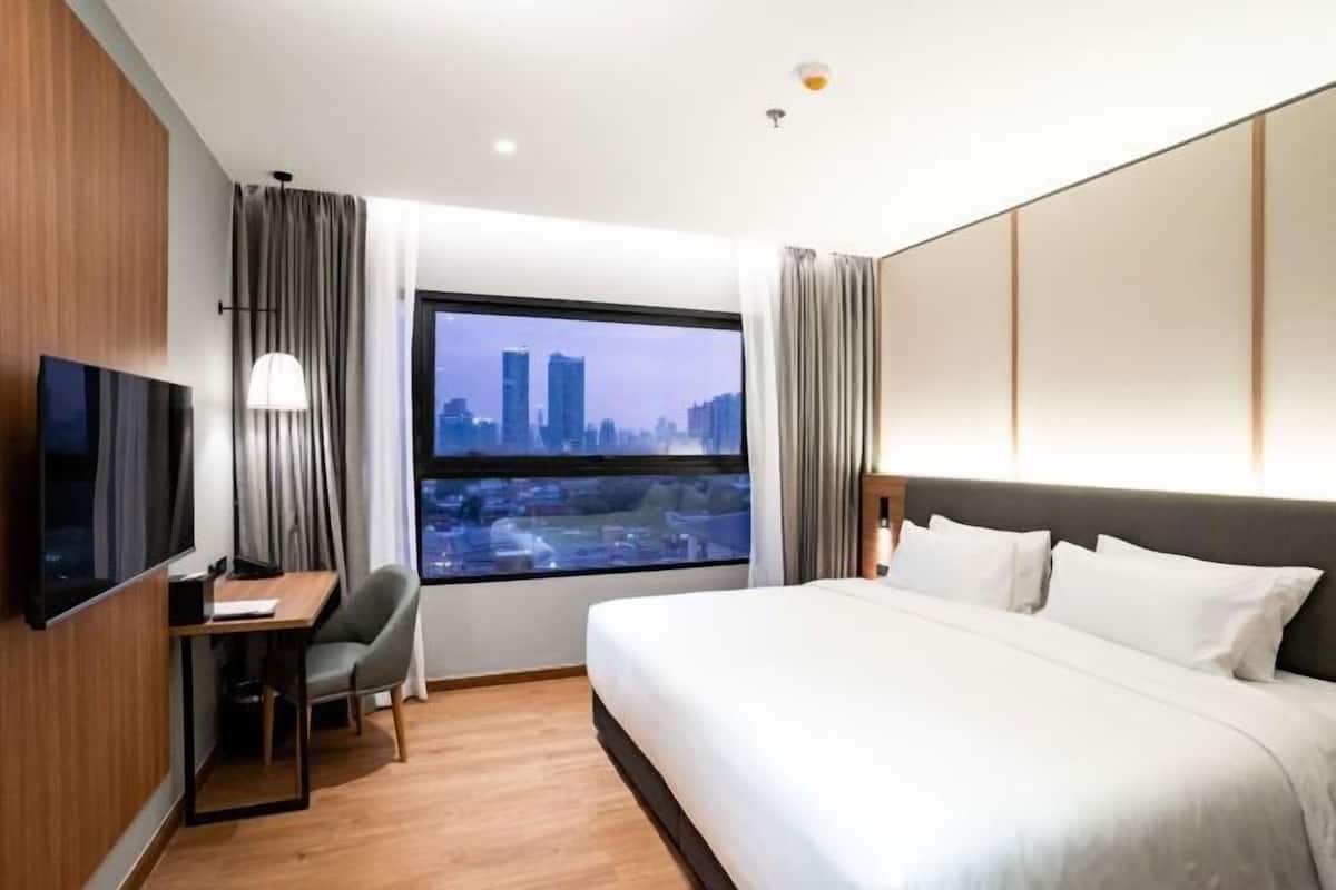In-room safe, desk, laptop workspace, individually furnished