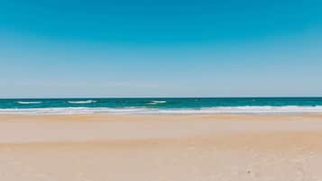 On the beach