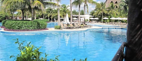 Piscina externa, piscina aquecida