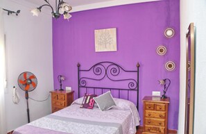 1 غرفة نوم وملاءات أسرّة