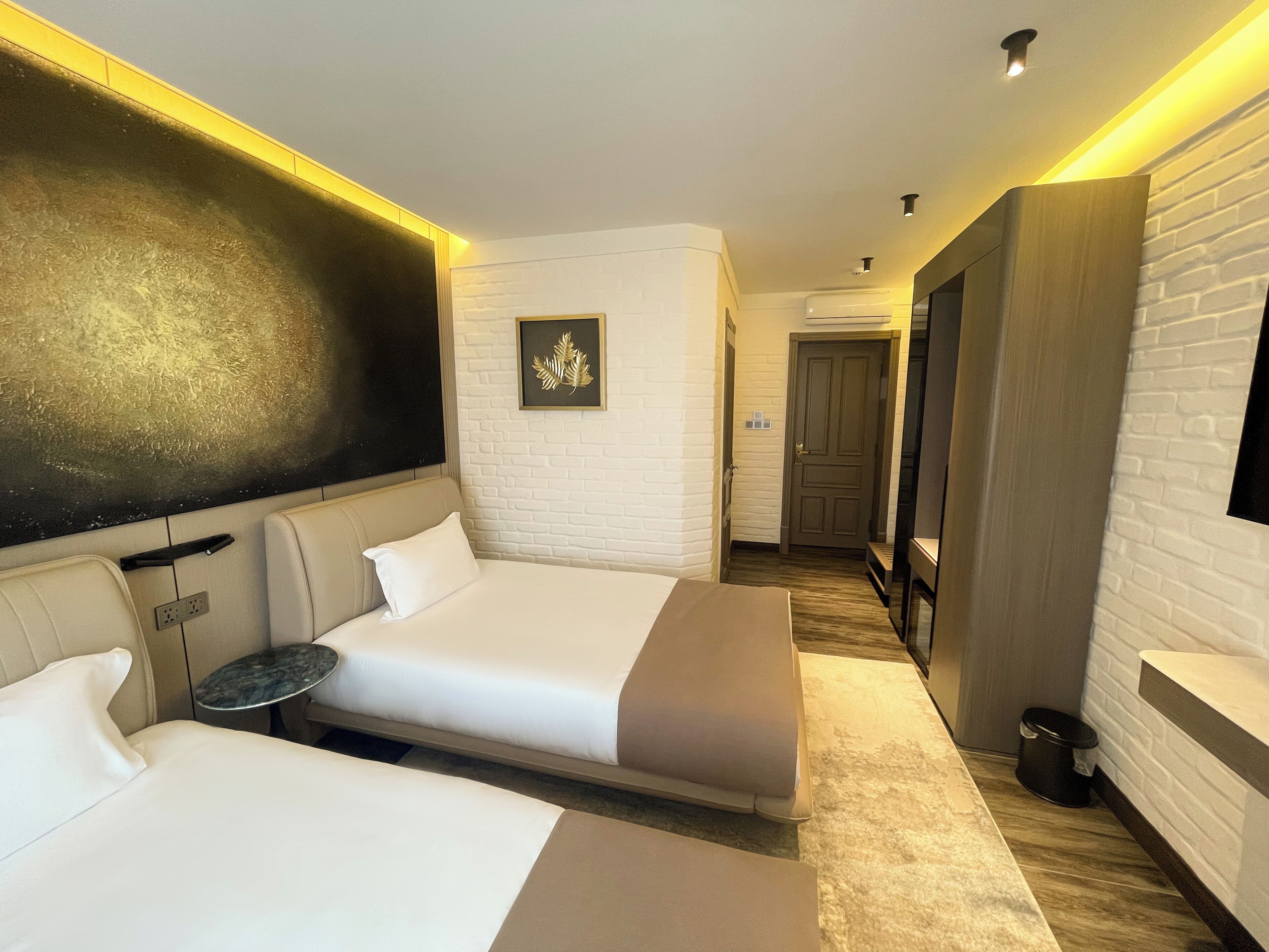 Standard-Zweibettzimmer | Hochwertige Bettwaren, Daunenbettdecken, Minibar, Schreibtisch