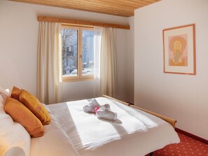 1 bedroom, travel cot, free WiFi - Nice apartment for 2 people with WIFI, TV, balcony and pets allowed (Grindelwald)