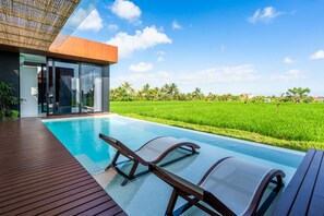 Sun deck - Green Flow Villa 17 (Ubud)