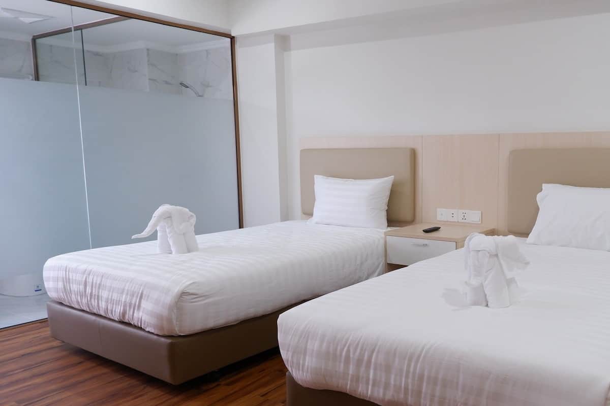 Superior Twin kamer | Een strijkplank/strijkijzer, gratis wifi, beddengoed