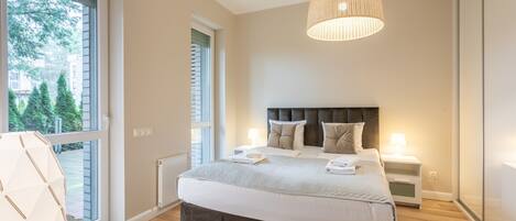 1 Schlafzimmer, Bügeleisen/Bügelbrett, kostenloses WLAN, Bettwäsche
