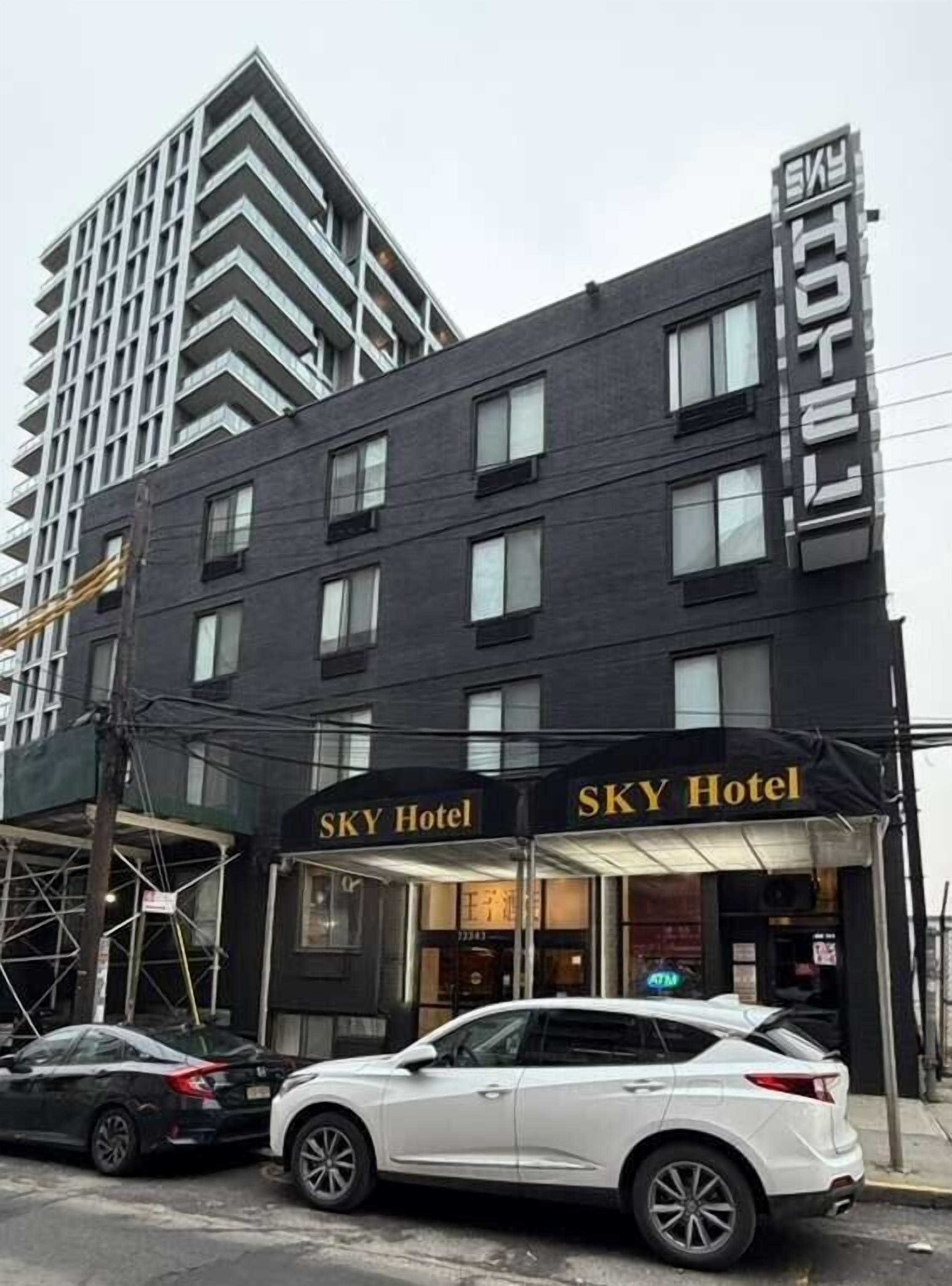 Fassade der Unterkunft