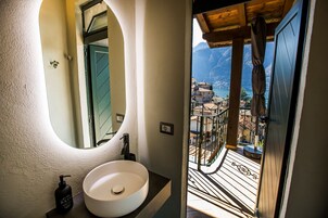 Panoramic Apartment | Bilik Mandi | Pancuran mandi, hulu semburan mandi hujan, pengering rambut, bidet