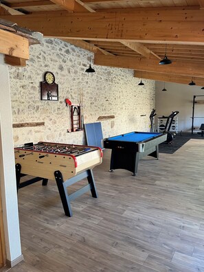 Games room - Gîte Guyane (Eymet)
